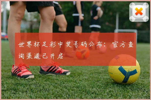 世界杯足彩中奖号码公布：官方查询渠道已开启